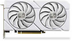 GeForce RTX 4060 DUAL EVO OC White 8GB Semi-Fanless Graphics Card